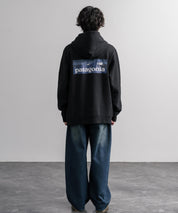 Patagonia パタゴニア BOARDSHORT LOGO UPRISAL HOODY ボードショーツロゴアップライザルフーディ/裏起毛バックグラフィック長袖パーカー 16382