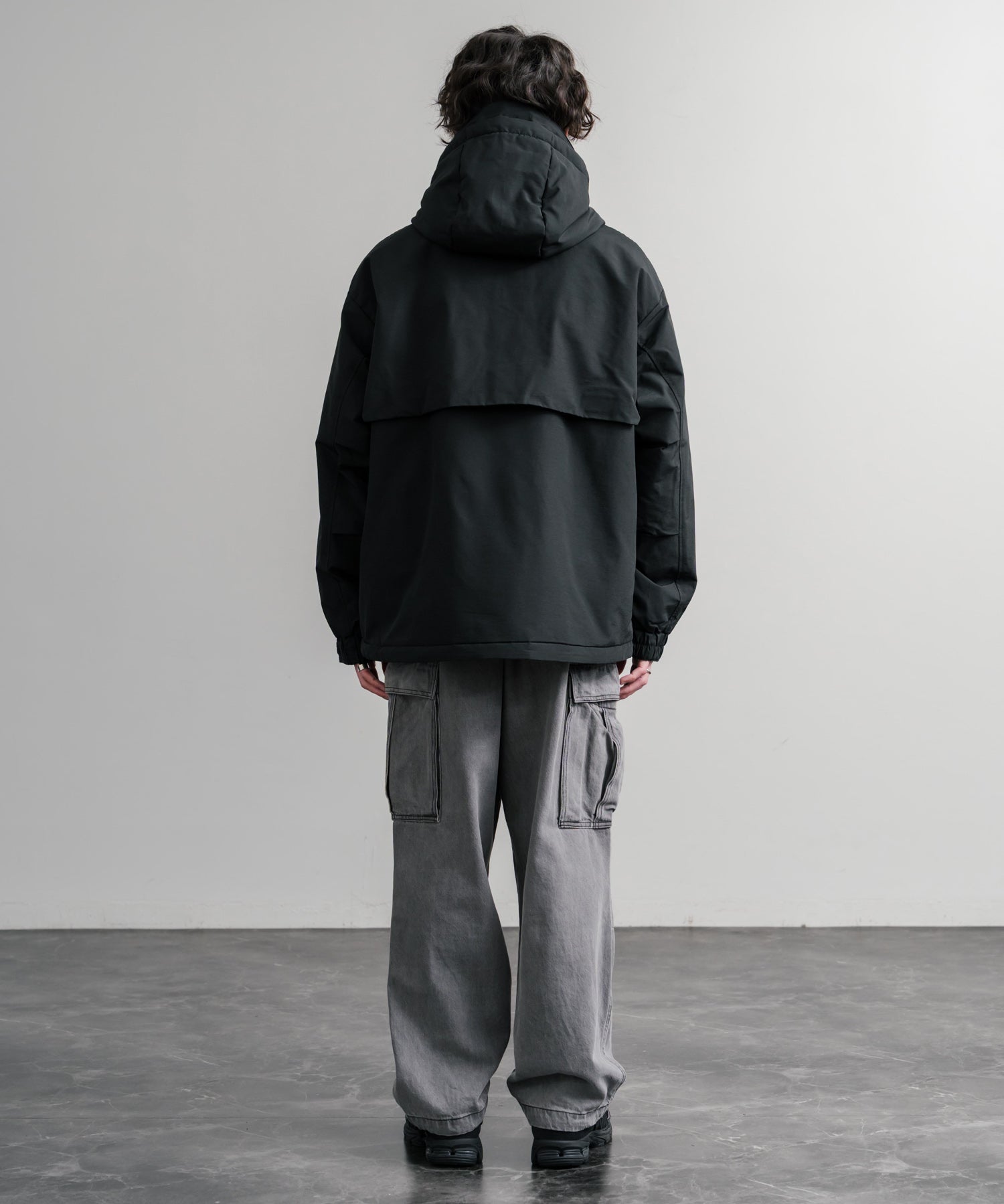 Audience オーディエンス 60/40クロス Sorona Dupont 中綿ロガーマウンテンパーカー/ナイロンフードジャケット AUD7348 14895