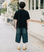 PENNEYS 別注コラボFOXワッペン鹿の子ヘンリーネック半袖Tシャツ 15620