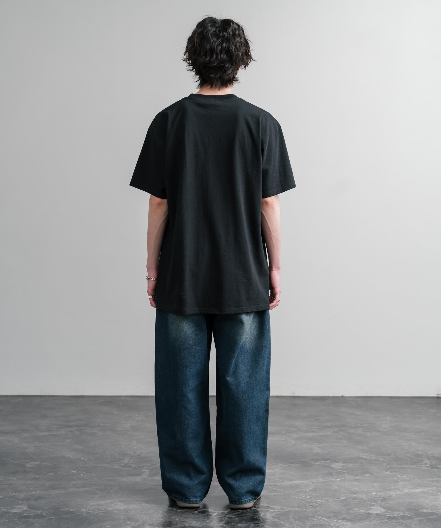HUF ハフ オーバーサイズミッキーマウスワールドワイドプリント半袖Tシャツ 15972