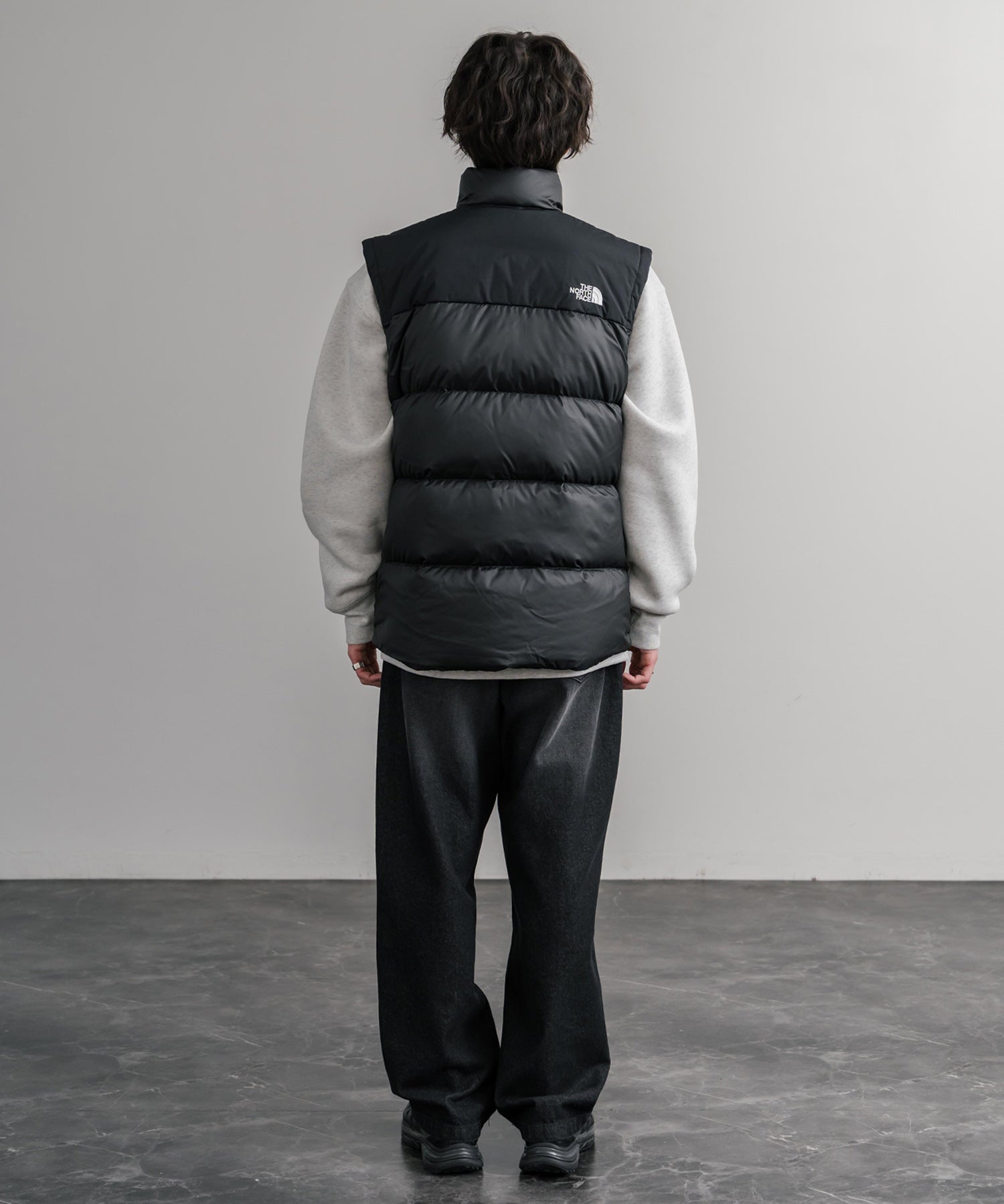 THE NORTH FACE ザ・ノースフェイス MEN'S DIABLO DOWN VEST ワンポイントロゴ刺繍700フィルパワーダウンベスト 15217