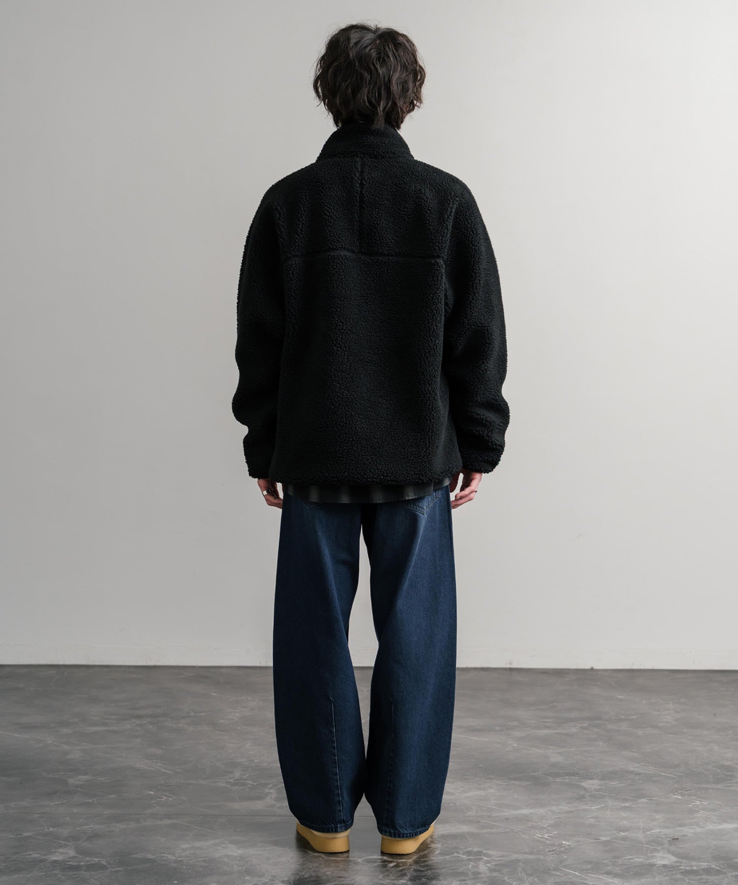 FIRST DOWN ファーストダウン BOA FLEECE JKT ロゴ刺繍タンブリングボアフリースジャケット F942021 14981
