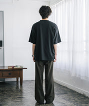 U.S. POLO ASSN. ユーエスポロアッスン 別注コラボワンポイントロゴ刺繍天竺ヘンリーネック半袖Tシャツ 15427