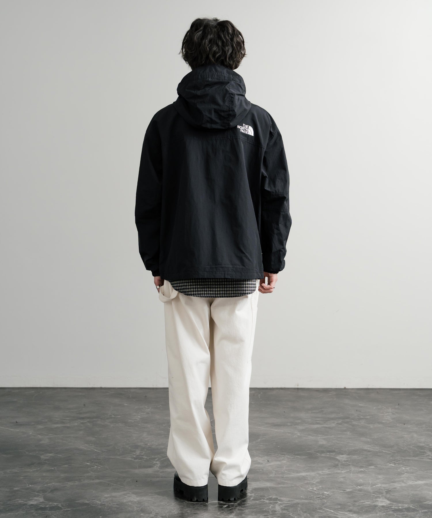 新色追加 THE NORTH FACE ザ・ノースフェイス M'S MOUNTAIN LITE JACKET オーバーサイズロゴ刺繍マウンテンパーカーナイロンジャケット 15156