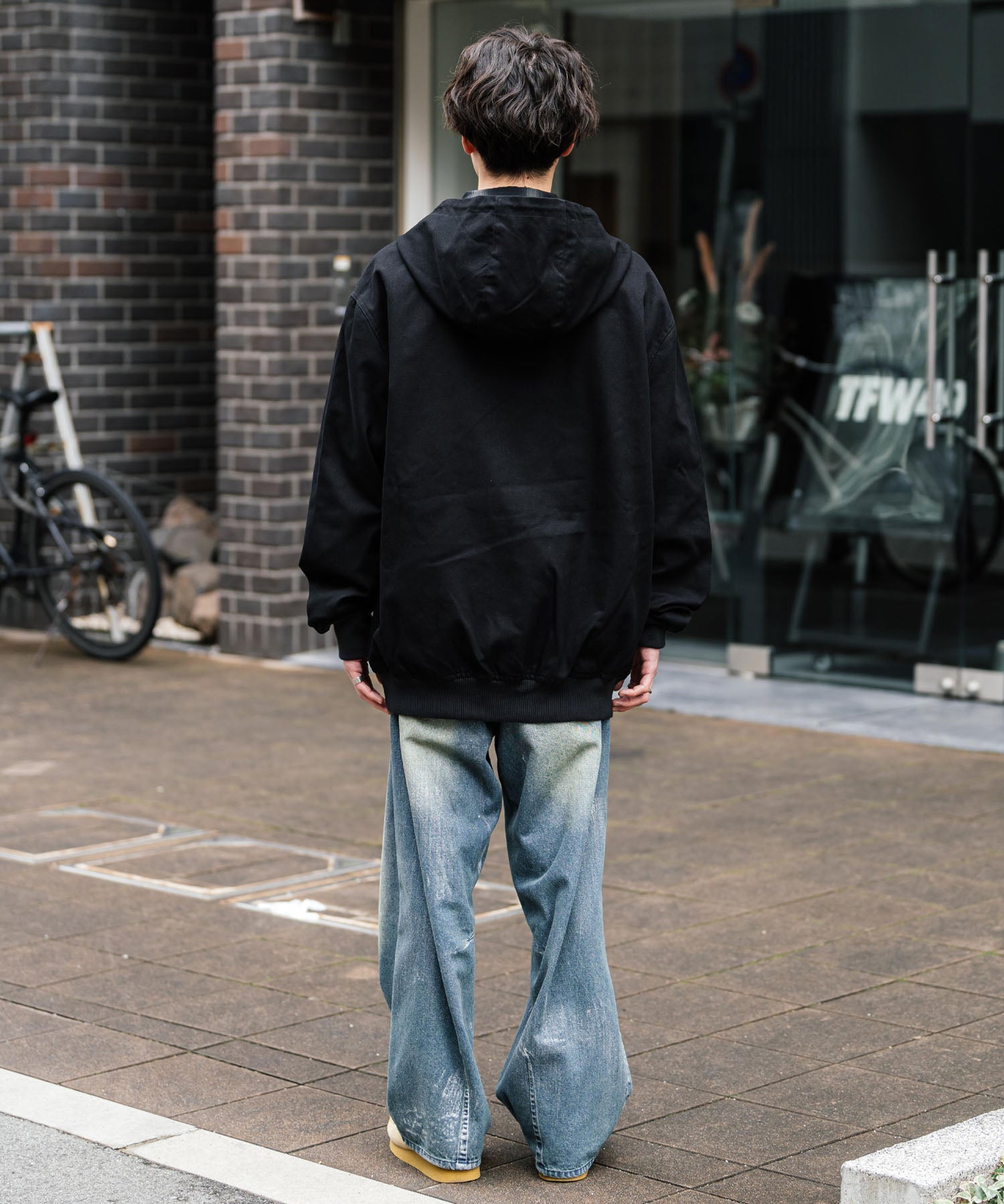 STARTER BLACK LABEL ダックフルジップパーカー トラックジャケット