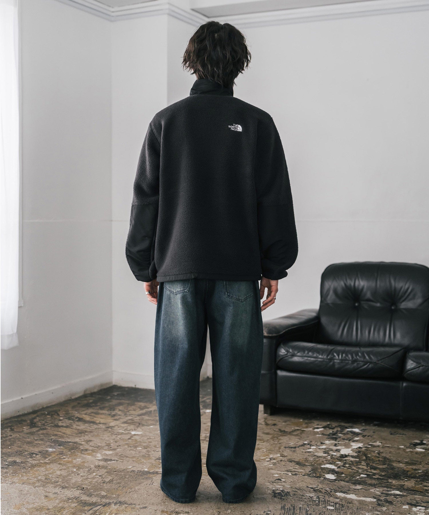 THE NORTH FACE ザ・ノースフェイス Men's Yumiori Off Peak Full Zip Jacket ワンポイントロゴ刺繍フルジップ長袖フリースジャケット 16246