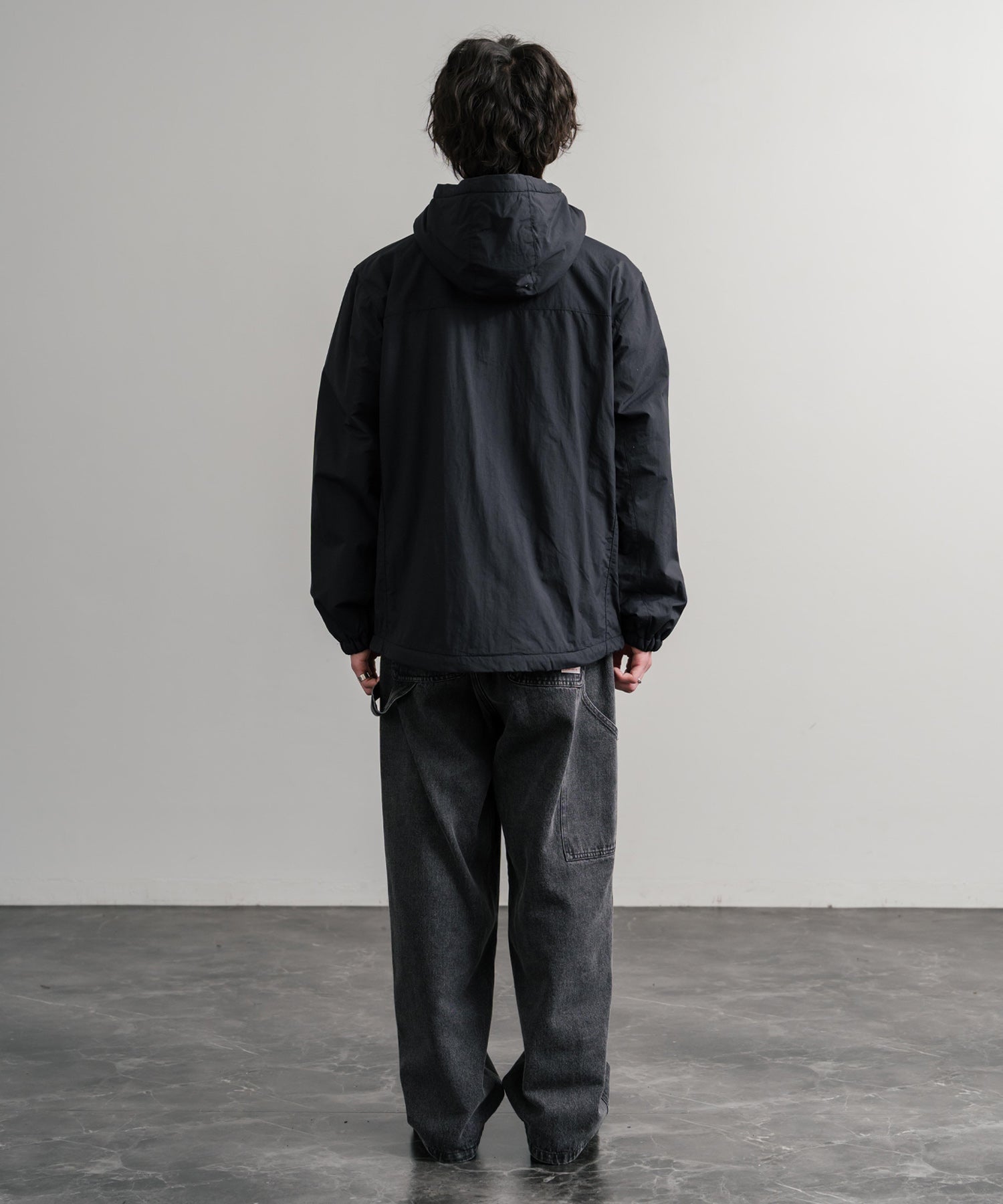 LOGOS ロゴス オーバーサイズフード裏ボアフリースフーディー/ワン