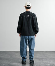 日本未展開モデル THE NORTH FACE ザ・ノースフェイス ALBANY CREWNECK 長袖ナイロンクルーネックプルオーバー 14477