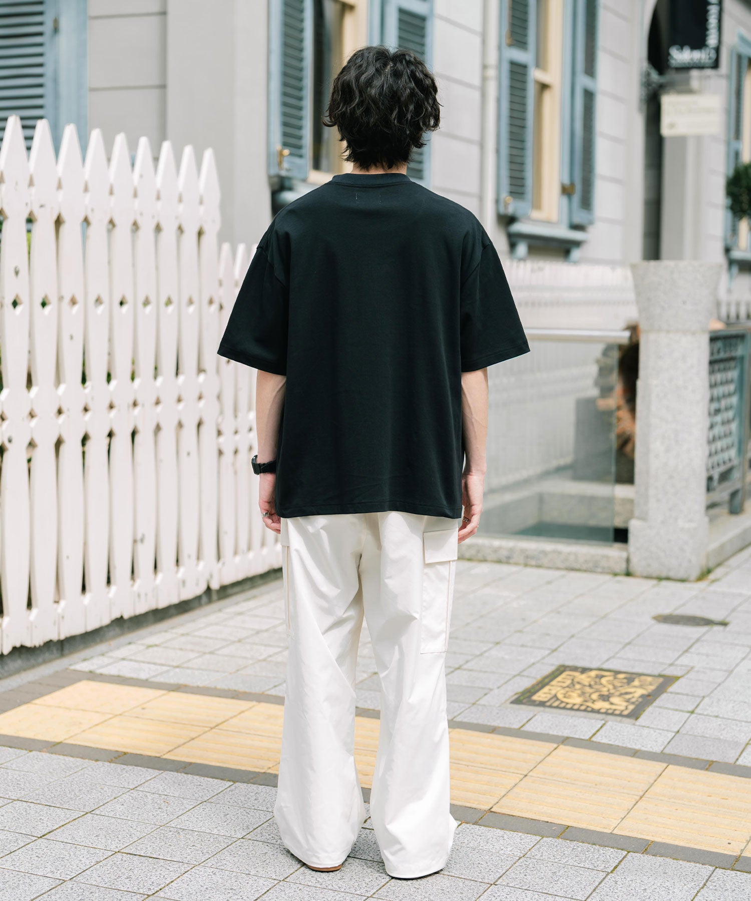 PENNEYS 別注コラボオーバーサイズFOXワッペン刺繍半袖Tシャツ 15618