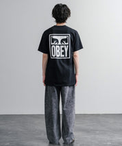 OBEY オベイ CLASSIC TEES バックグラフィックプリント半袖Tシャツ 16113