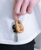 Butler Verner Sails 日本製 COWタグ レザーキーチャーム 12765