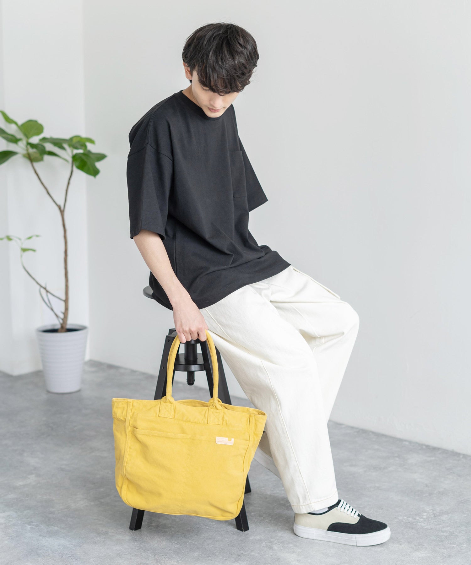 Butler Verner Sails バトラーバーナーセイルズ 日本製/国産 反応染め8号キャンバスサークルトート JA-2142-2 11023