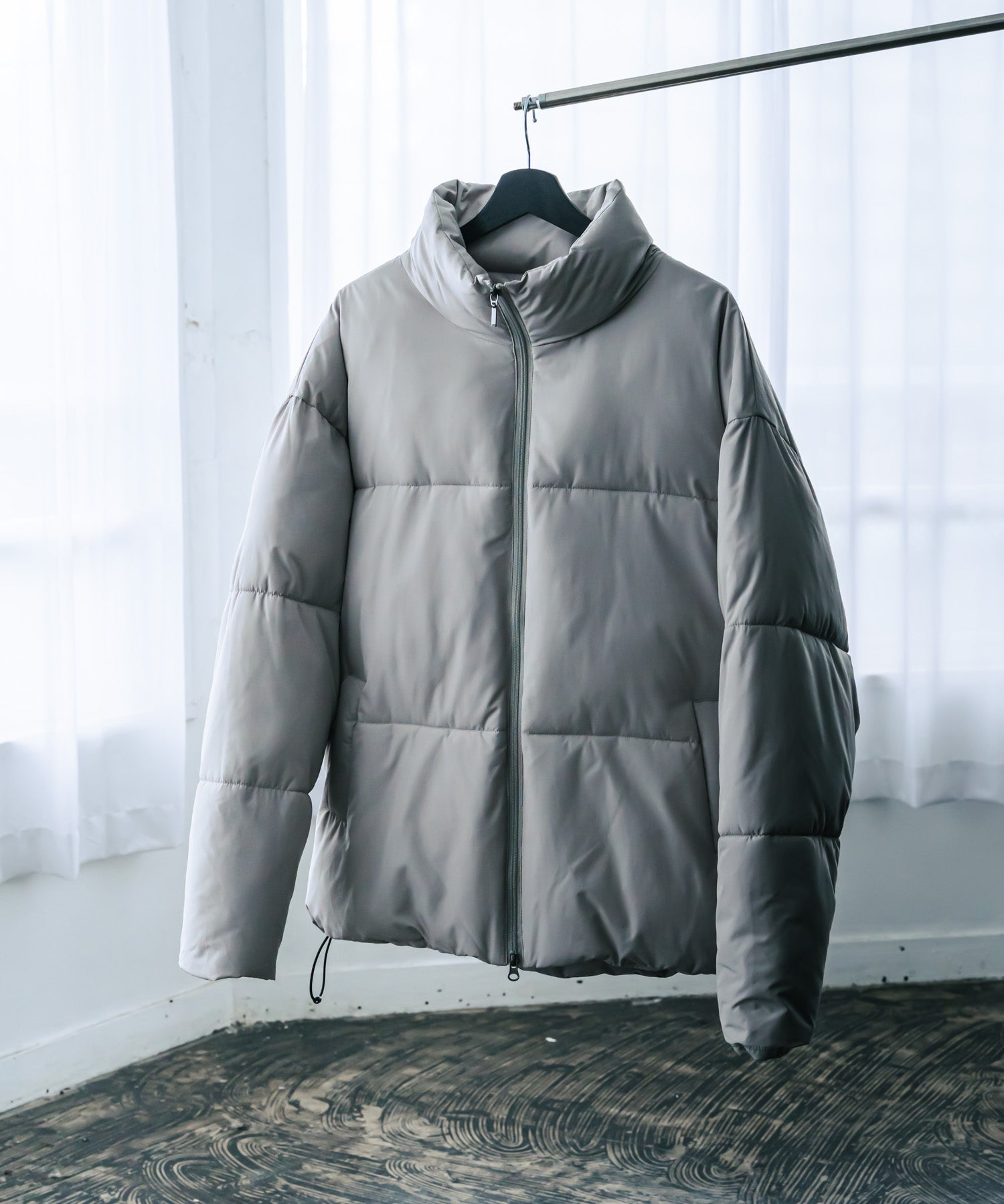 新色追加 オーバーサイズ リアルダウン × 機能性ファイバーダウン ハイブリッドジャケット 14547