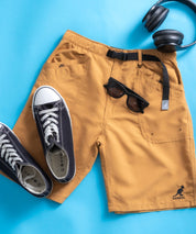 新色追加 KANGOL カンゴール 別注コラボ 接触冷感水陸両用クライミングショートパンツ ボードショーツ ハーフパンツ 14237