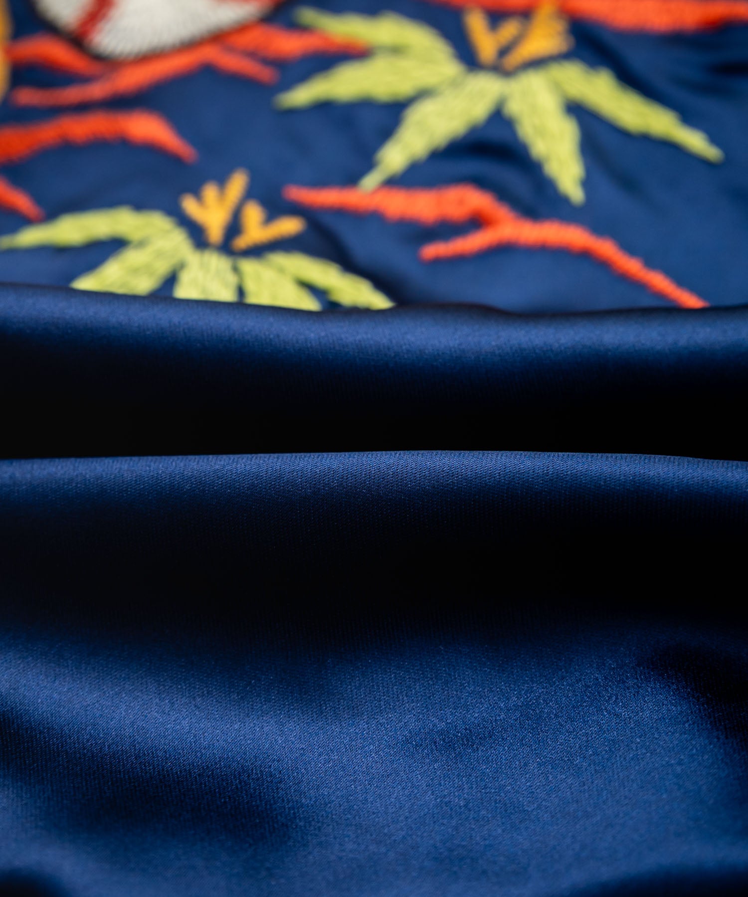 KRIFF MAYER クリフメイヤー スーベニア刺繍ひっくりスカジャン/リバーシブルダブルジップ短丈ブルゾン 2515102 14883