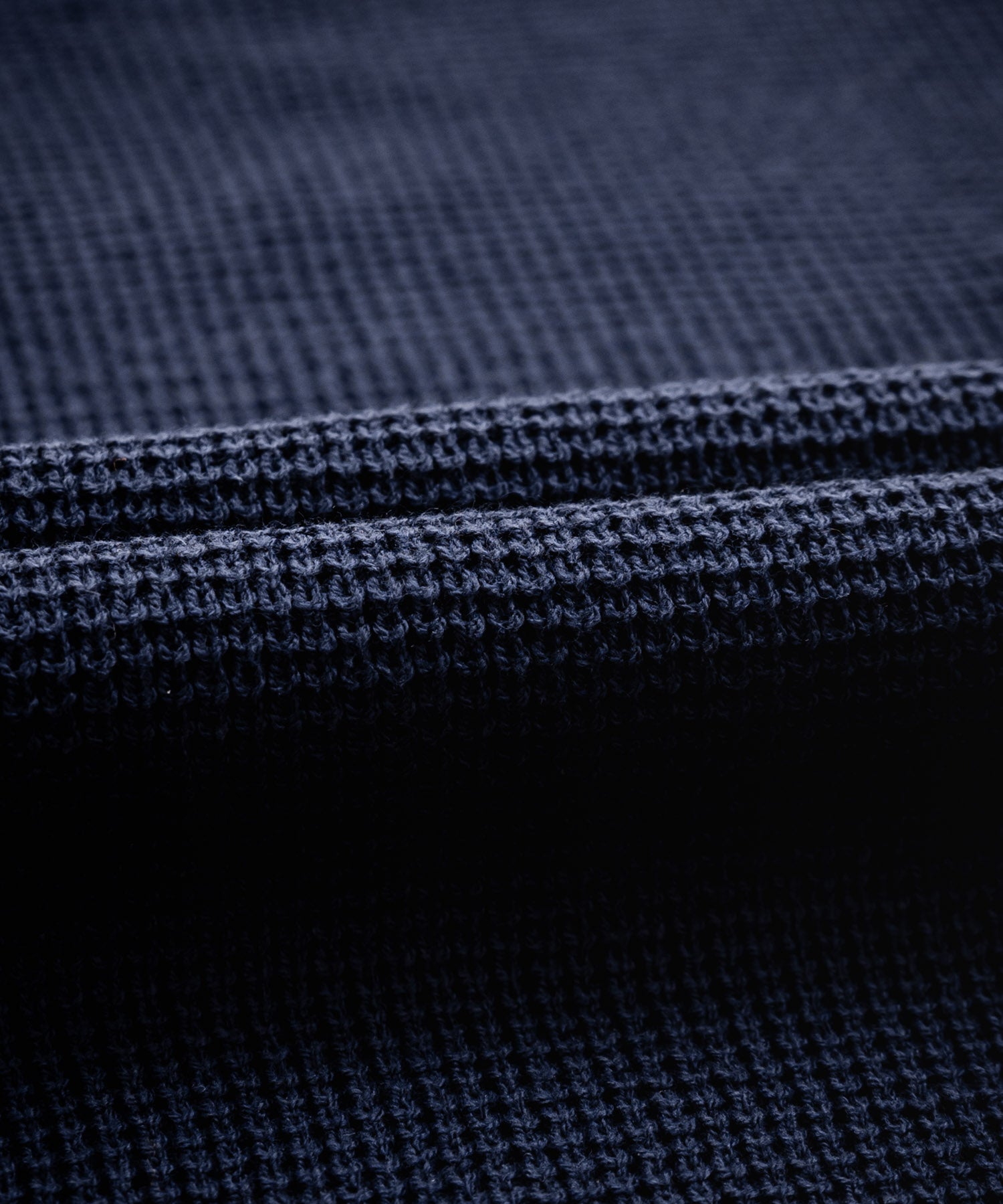 オーバーサイズ配色リブワッフルニットプルオーバーセーター	14546