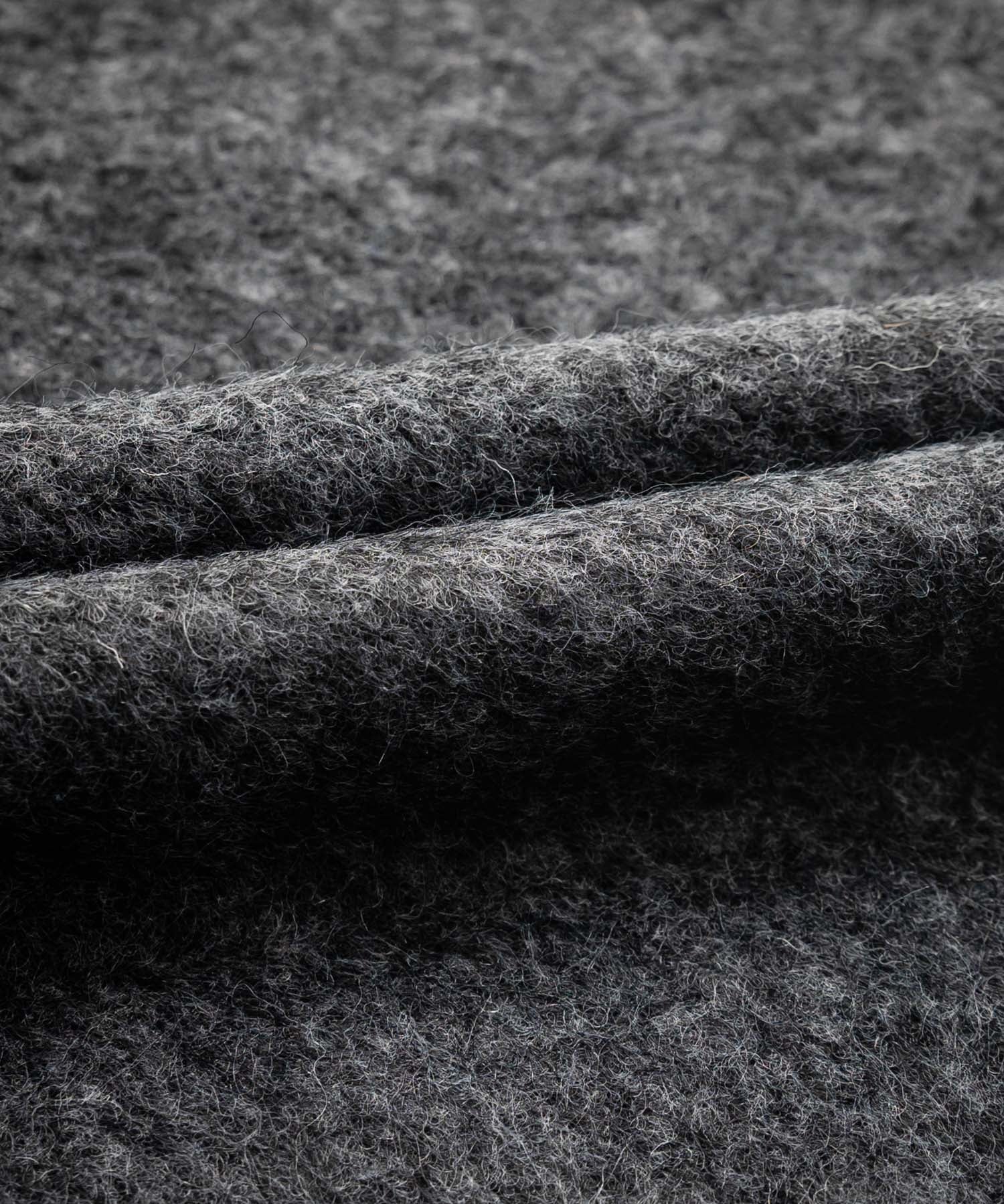 オーバーサイズウール混ミックス糸プルオーバーニットセーター 14548