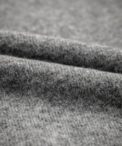 オーバーサイズ5Gウール混天竺ショート丈クルーネックニットセーター 15192