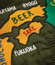 YOIDORE 酔いどれ スーベニア刺繍キルティング2wayリバーシブルジャケット 14890