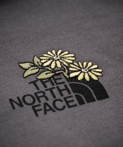 THE NORTH FACE ザ・ノースフェイス FLOWER DOME RELAXED HD SWEATSHIRT GPT ワンポイントフワラー刺繍裏毛パーカー 15488
