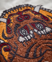新色追加 KRIFF MAYER クリフメイヤー スーベニア刺繍ノーカラーキルトジャケット 2415104 14081