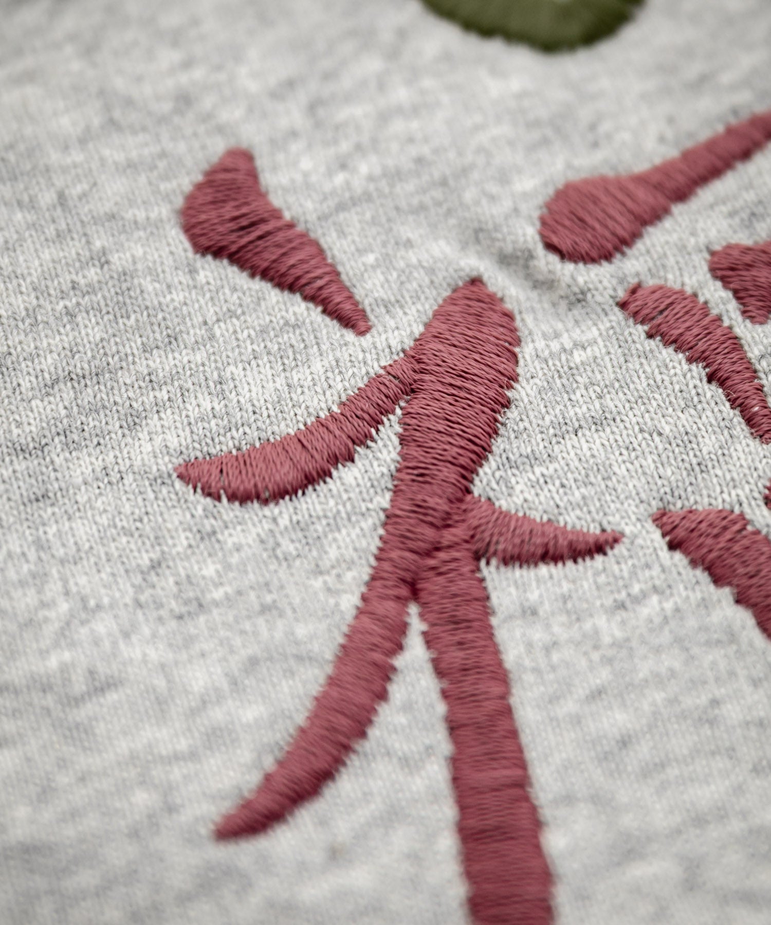 KRIFF MAYER クリフメイヤー スーベニア虎刺繍スカジャンTシャツ/リブラインラグランカットソー 2547201 15866