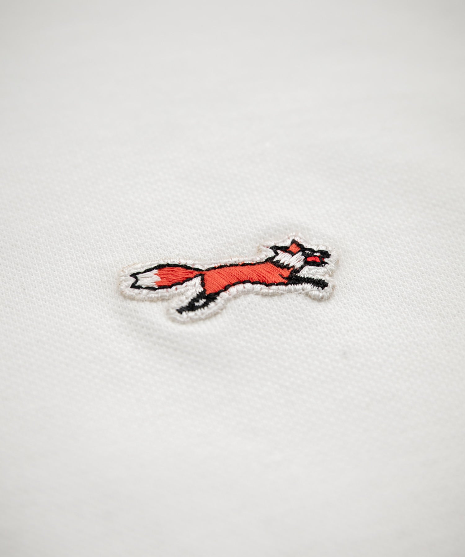 PENNEYS 別注コラボFOXワッペン刺繍鹿の子半袖ポロシャツ 15619