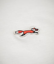 PENNEYS 別注コラボFOXワッペン刺繍鹿の子半袖ポロシャツ 15619