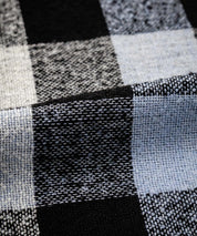 Upscape Audience アップスケープオーディエンス 日本製 国産 ECOLANAシャギーチェックスタンドオーバージャケット AUD7340 14898