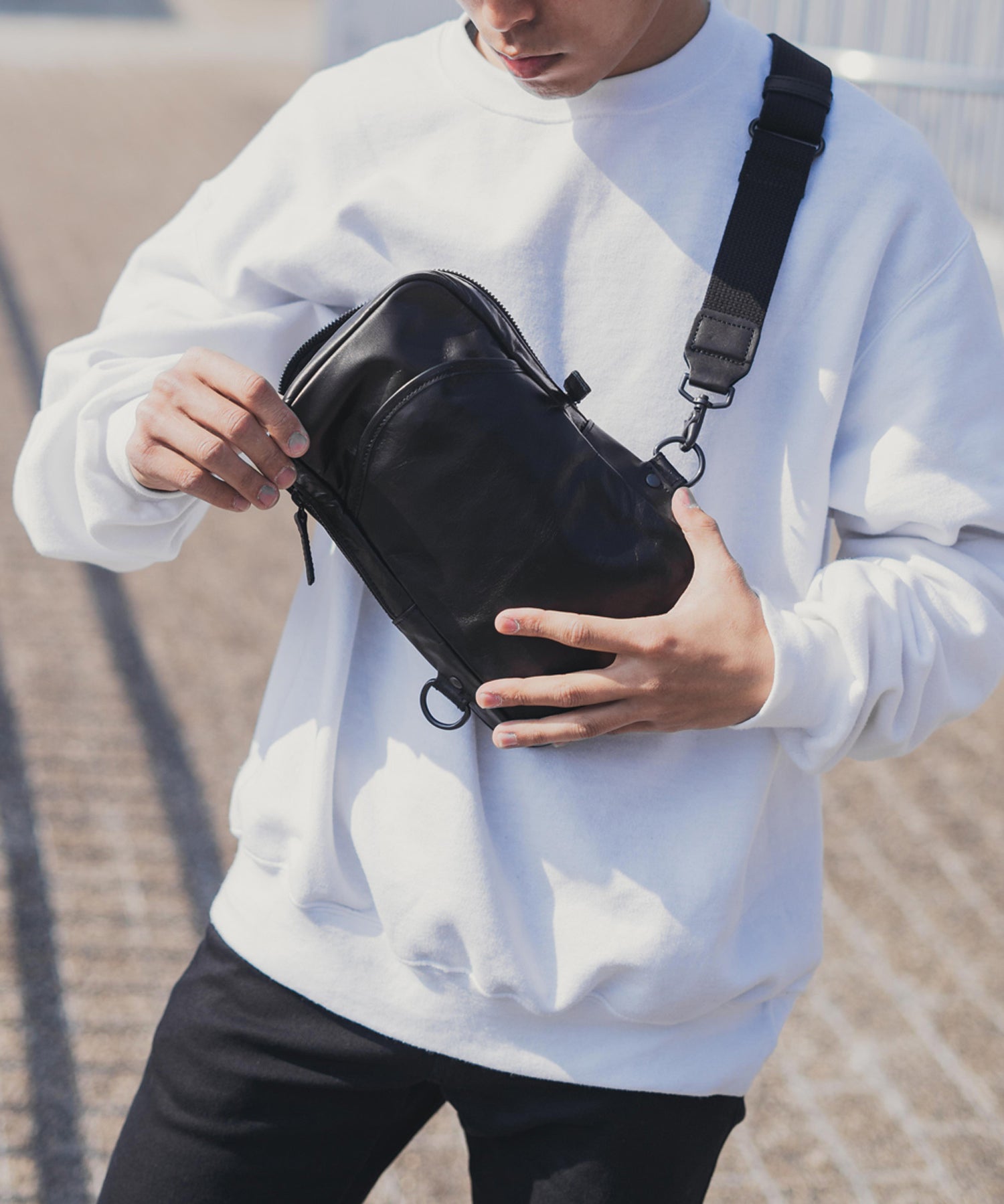 Butler Verner Sails バトラーバーナーセイルズ 日本製 国産 ポニープルアップボディバッグ JA-1163 1931