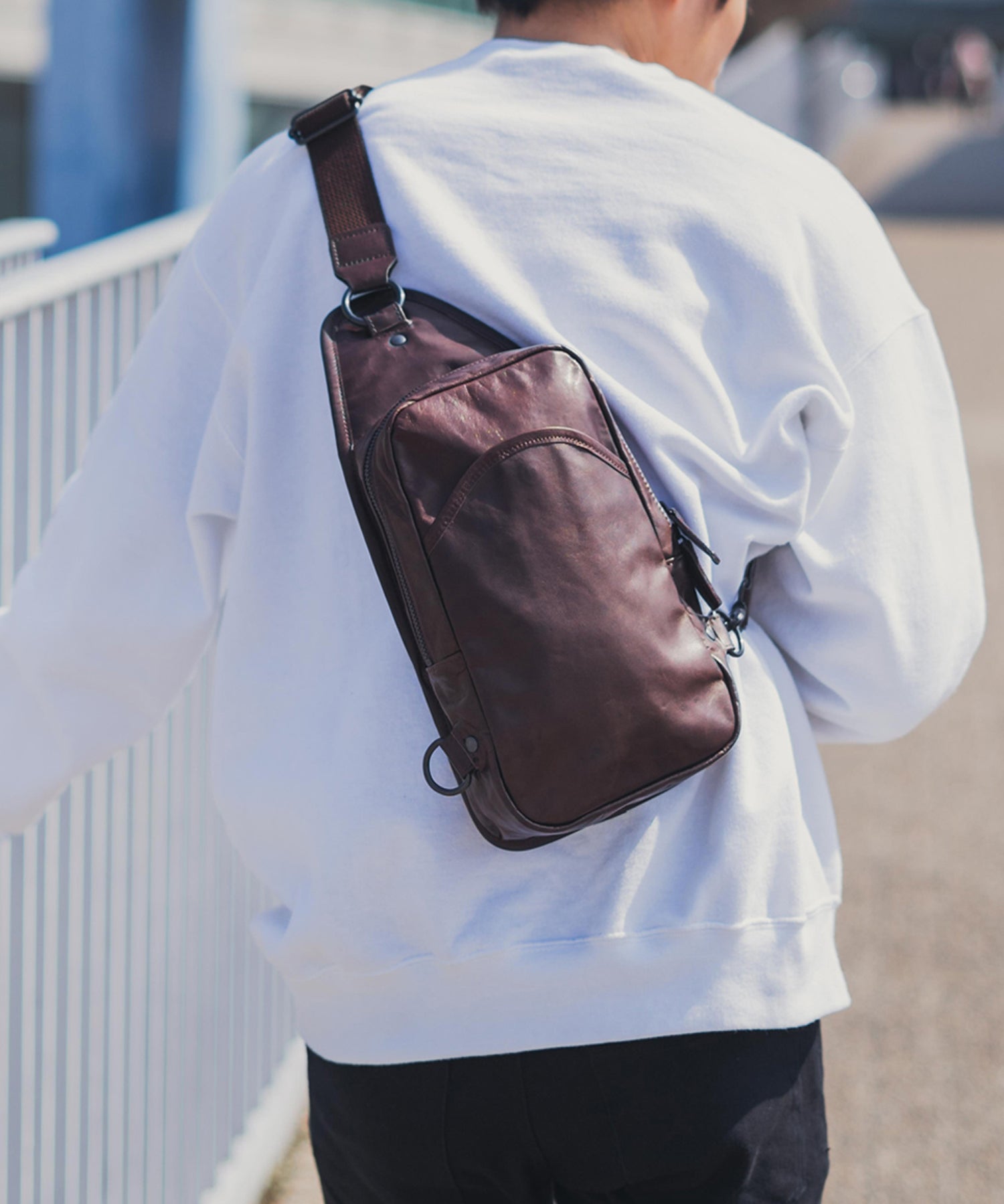 Butler Verner Sails バトラーバーナーセイルズ 日本製 国産 ポニープルアップボディバッグ JA-1163 1931