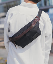 Butler Verner Sails バトラーバーナーセイルズ 日本製 国産コーデュラ本革付属ヒップバッグ JA-1225 6126