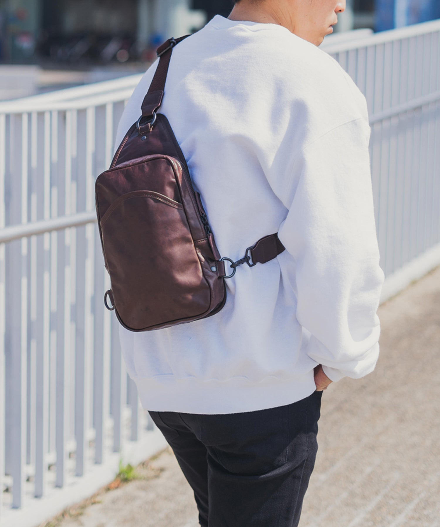 Butler Verner Sails バトラーバーナーセイルズ 日本製 国産 ポニープルアップボディバッグ JA-1163 1931