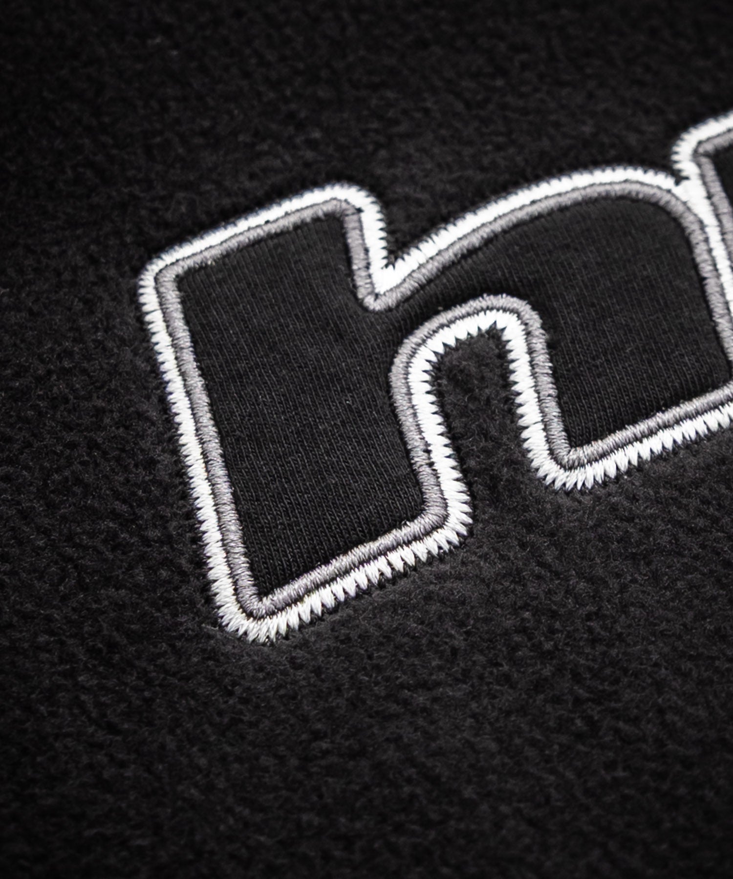 HUF ハフ H DOT POLAR FLEECE CREWNECK オーバーサイズポーラーフリースプルオーバートレーナー 15057