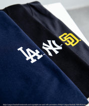 MLB メジャーリーグベースボール 接触冷感UVカットオーバーサイズワンポイントロゴプリント半袖Tシャツ 15530