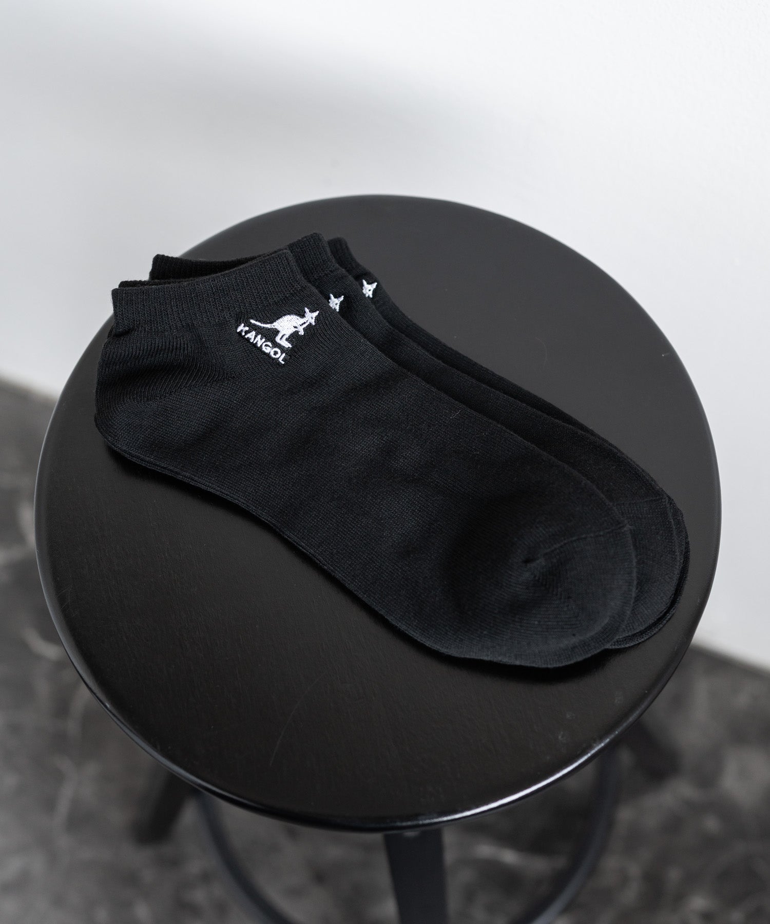 KANGOL カンゴール 3Pワンポイント刺繍アンクルソックス/くるぶし丈