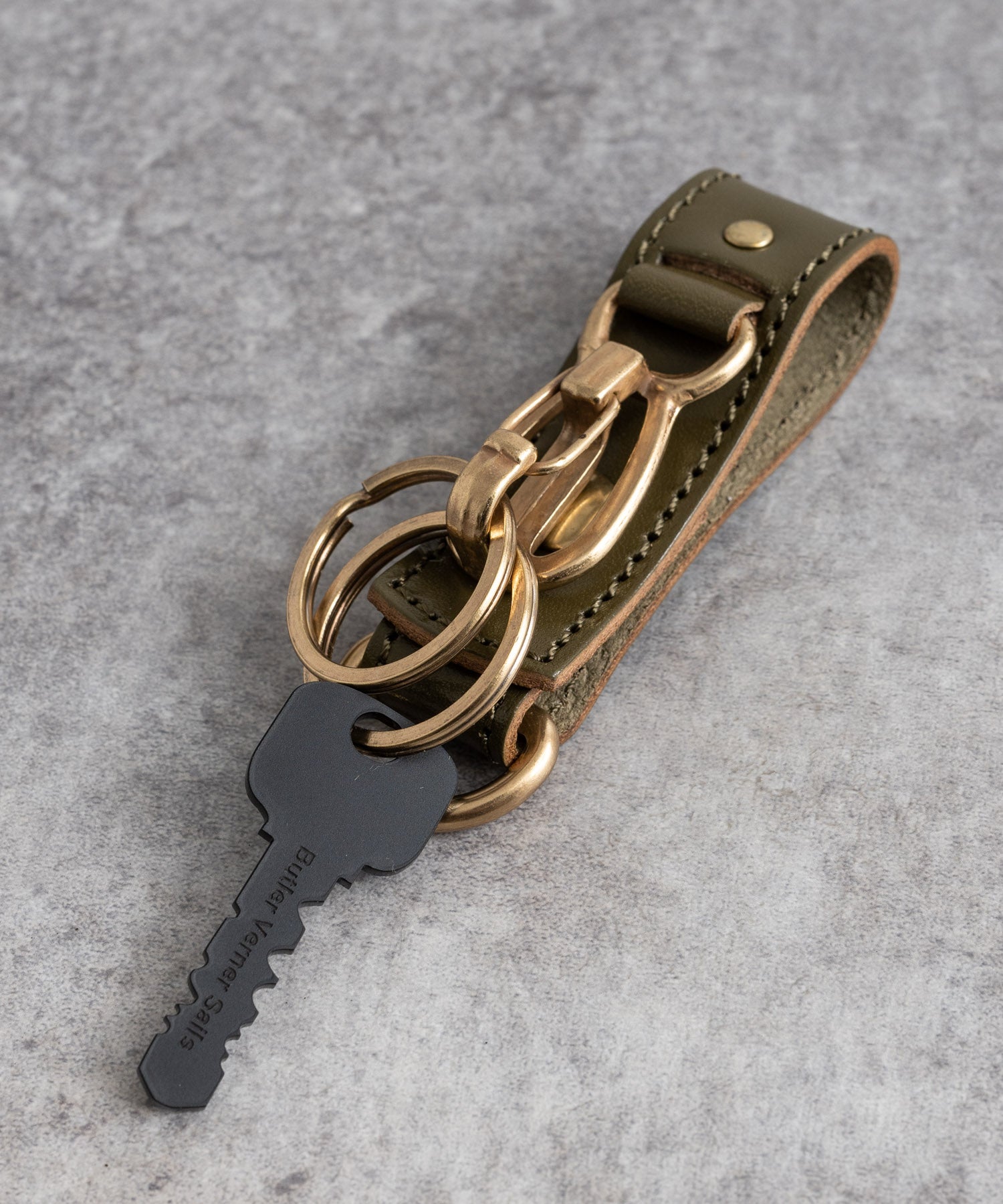 Butler Verner Sails バトラーバーナーセイルズ 日本製 国産 栃木レザーホルダーベルトキーホルダー JW-2473 12338