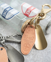Alan Smithee アランスミシー 日本製 国産BRASS SHOEHORN KEY CHAIN シューホーンキーホルダー AW-1371 2208