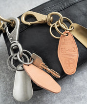 Alan Smithee アランスミシー 日本製 国産BRASS SHOEHORN KEY CHAIN シューホーンキーホルダー AW-1371 2208