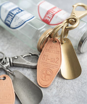 Alan Smithee アランスミシー 日本製 国産BRASS SHOEHORN KEY CHAIN シューホーンキーホルダー AW-1371 2208