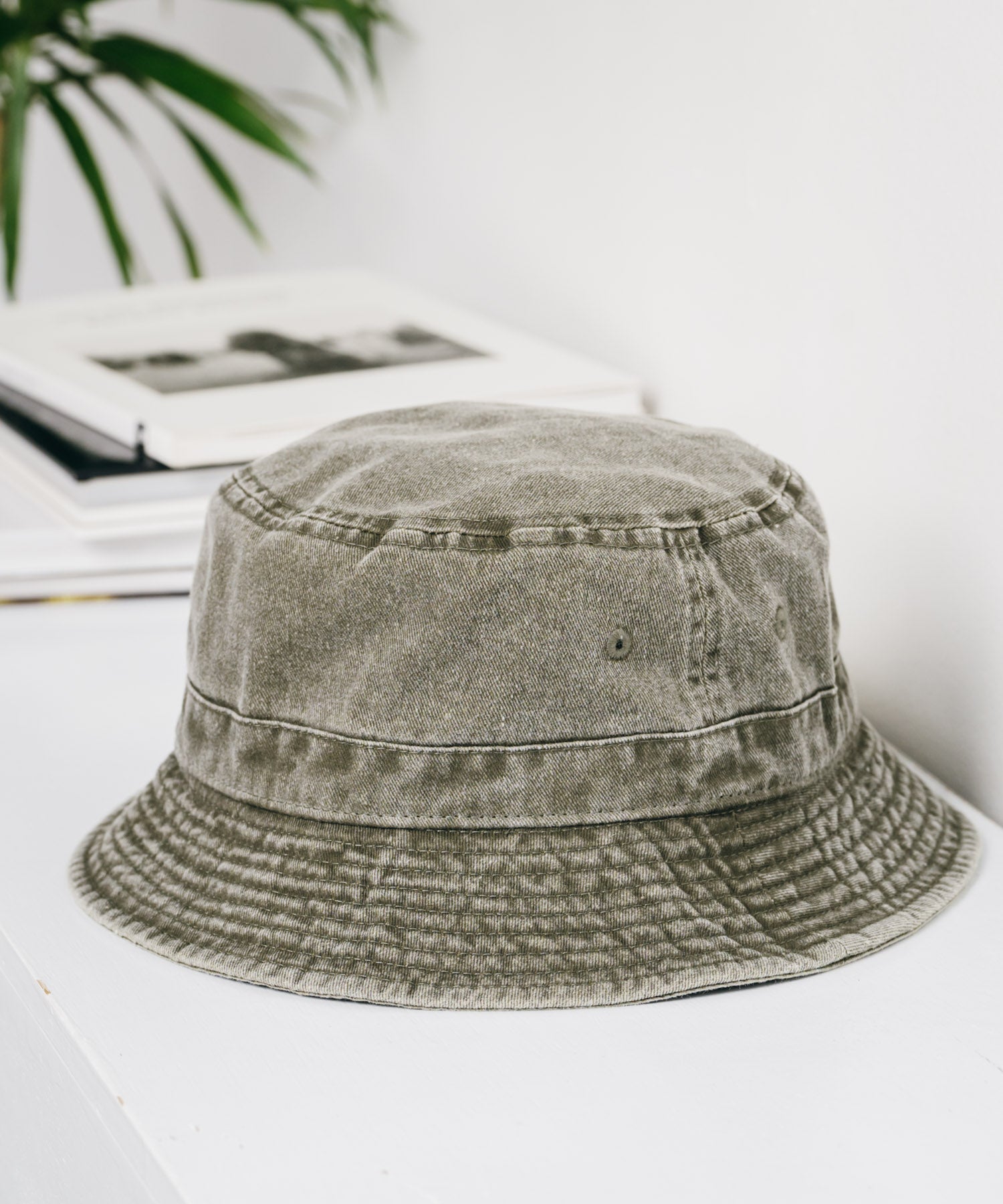 NEWHATTAN ニューハッタン Bucket Hat pigment dyed ピグメントダイバケットハット