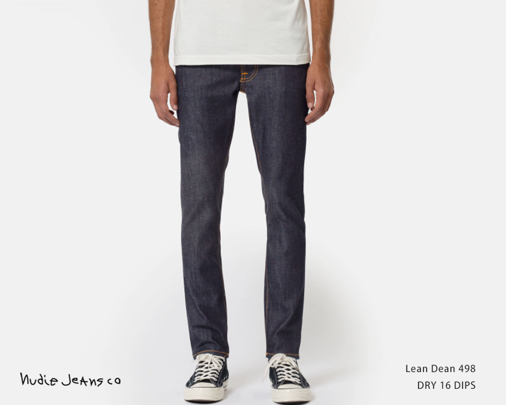 【送料無料】【Nudie Jeans/ヌーディージーンズ】Lean Dean N498.Dry 16 Dips◆11237