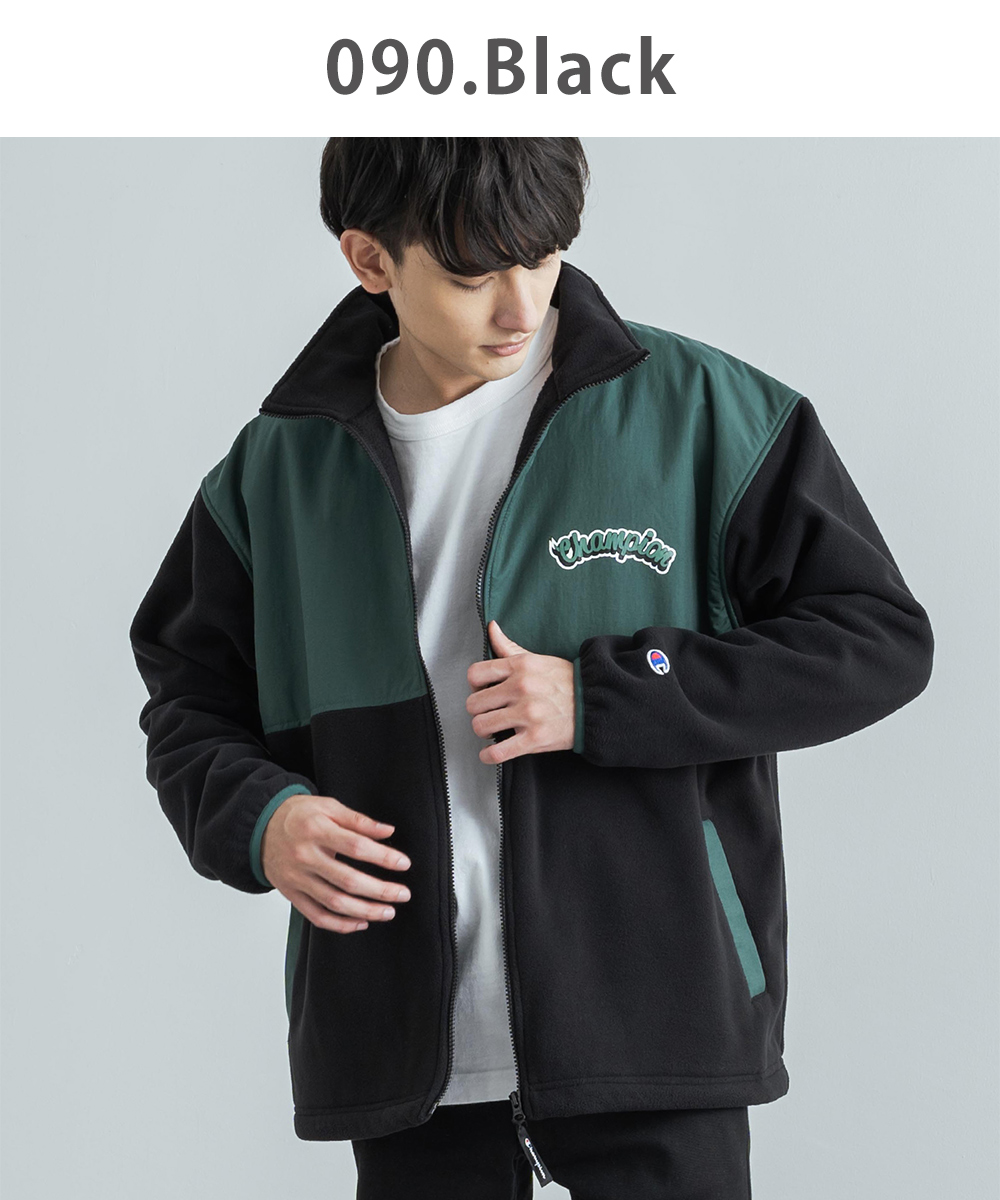 Champion/チャンピオン】ACTION STYLE FULL ZIP JACKET POLARTEC FLEECE/フリース ジャケット/メンズ/レディース/アウター/アクションスタイル/ポーラテック /防寒/防風/保温/あったか/ロゴ/バイカラー/カジュアル/スポーツ/アウトドア/登山/ストリート/C3-U612◇11364