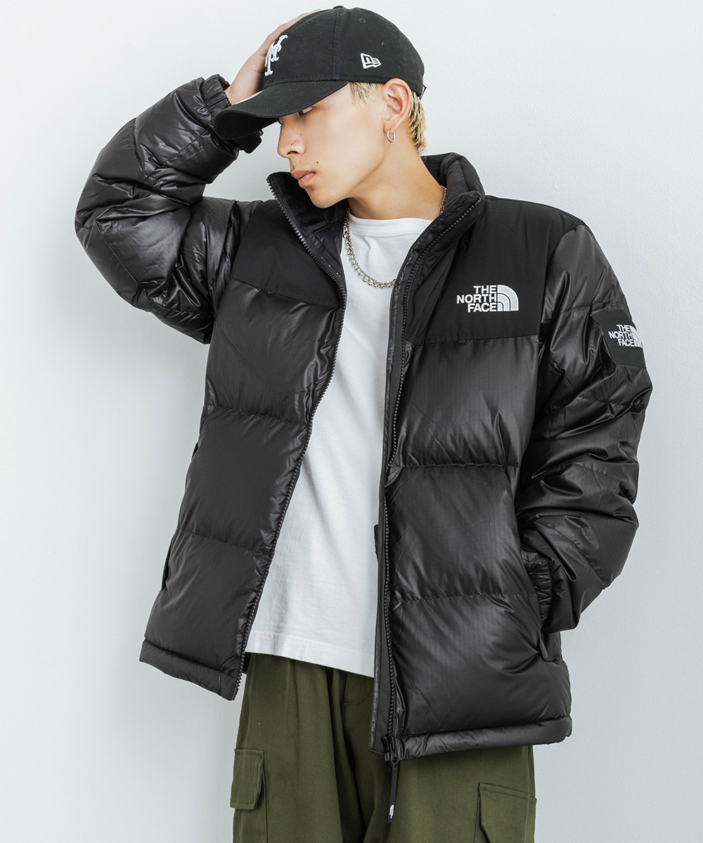 メンズザノースフェイス thenorthface ダウン 白