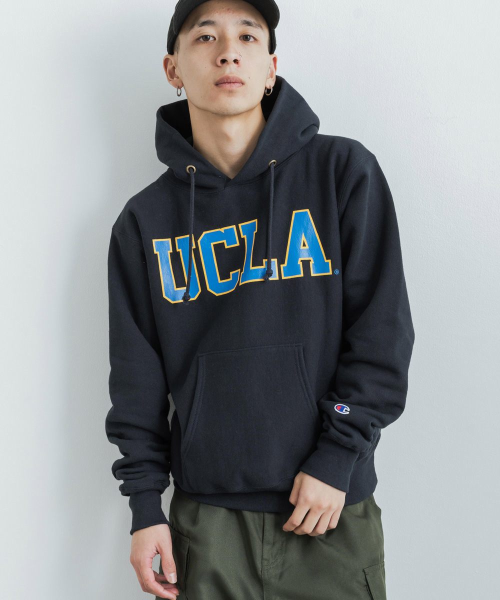 Champion/チャンピオン】Champion Reverse Weave Hooded UCLA(USA/赤 