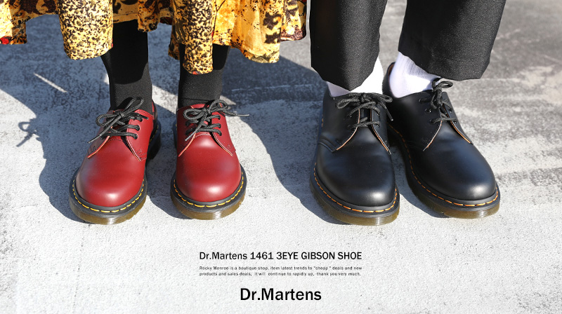 Dr.Martens/ドクターマーチン】Dr.Martens 1461 3EYE GIBSON SHOE 
