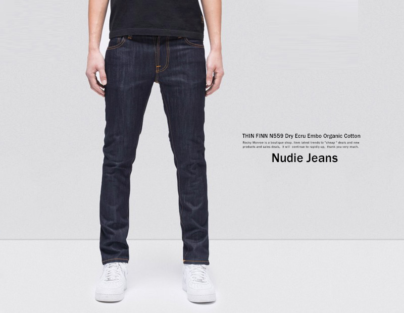 Nudie Jeans/ヌーディージーンズ】THIN FINN N559 Dry Ecru Embo 